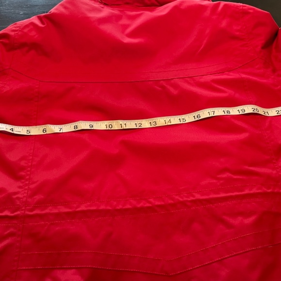 Luhta Winter  jacket / Women Size 16 / Red / movable hood. - Picture 11 of 15